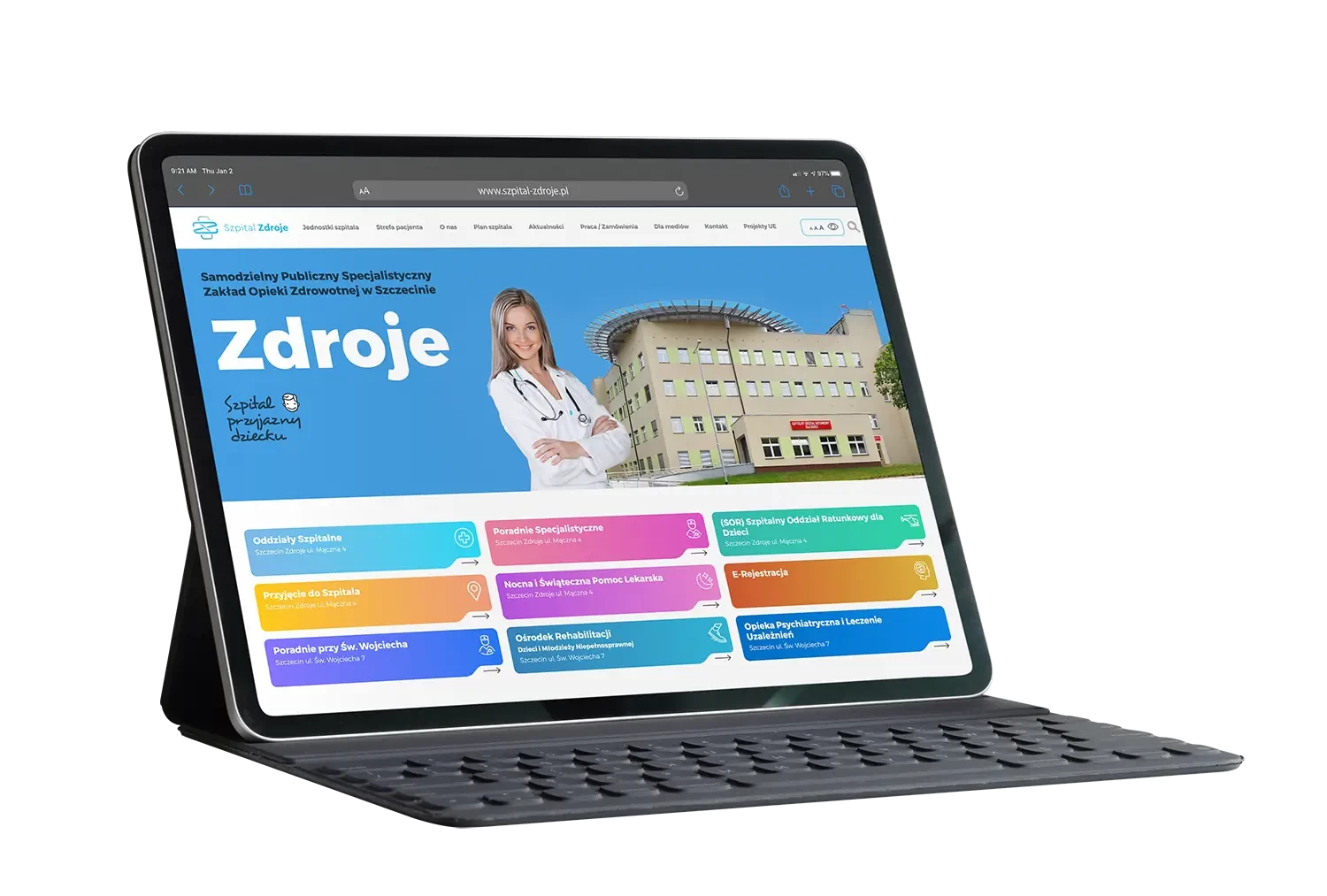 Szpital Zdroje w Szczecinie